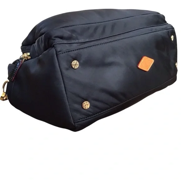 MZ Wallace Black Gramercy Satchel Crossbody Handbag